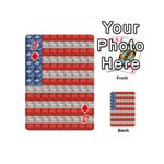 Geometricus Usa Flag Playing Cards 54 (Mini)  Front - DiamondJ