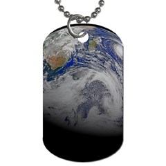 A Sky View Of Earth Dog Tag (two Sides) by Celenk