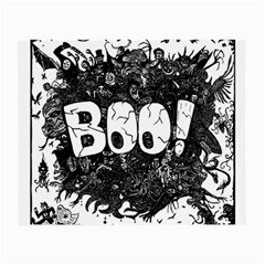 Monster Art Boo! Boo2 Small Glasses Cloth by Celenk