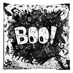 Monster Art Boo! Boo2 Large Cushion Case (two Sides) by Celenk
