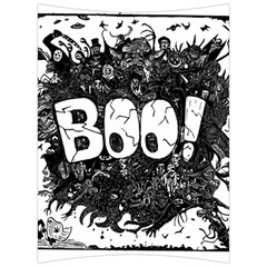 Monster Art Boo! Boo2 Back Support Cushion by Celenk