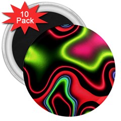 Vibrant Fantasy 1b 3  Magnets (10 pack) 