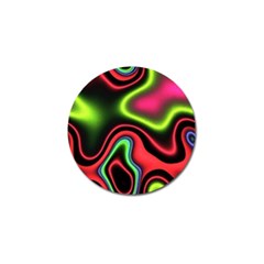 Vibrant Fantasy 1b Golf Ball Marker