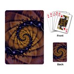 An Emperor Scorpion s 1001 Fractal Spiral Stingers Playing Card Back