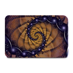 An Emperor Scorpion s 1001 Fractal Spiral Stingers Plate Mats by jayaprime