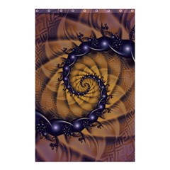 An Emperor Scorpion s 1001 Fractal Spiral Stingers Shower Curtain 48  X 72  (small)  by jayaprime