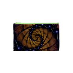 An Emperor Scorpion s 1001 Fractal Spiral Stingers Cosmetic Bag (xs) by jayaprime