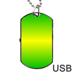 Pattern Dog Tag Usb Flash (two Sides) by gasi