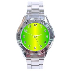 Pattern Stainless Steel Analogue Watch