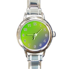 Pattern Round Italian Charm Watch by gasi