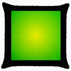 Pattern Throw Pillow Case (Black)