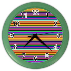 Pattern Color Wall Clocks by gasi