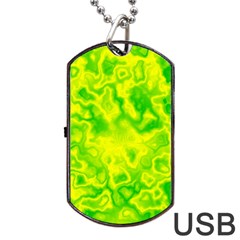 Pattern Dog Tag Usb Flash (two Sides) by gasi