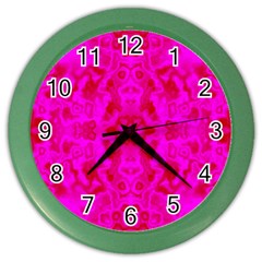 Pattern Color Wall Clocks by gasi