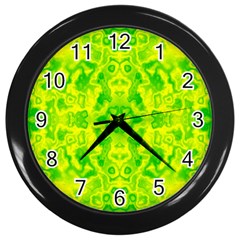 Pattern Wall Clocks (black)