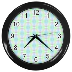 Pattern Wall Clocks (black)