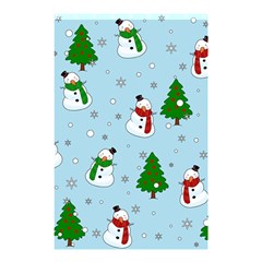 Snowman Pattern Shower Curtain 48  X 72  (small)  by Valentinaart