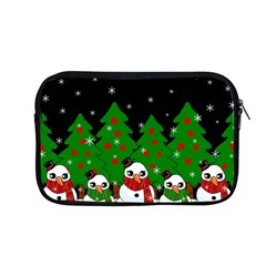 Kawaii Snowman Apple Macbook Pro 13  Zipper Case by Valentinaart