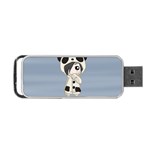 Kawaii Panda Girl Portable USB Flash (Two Sides) Front