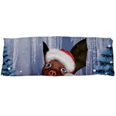 Christmas, Cute Little Piglet With Christmas Hat Body Pillow Case (dakimakura) by FantasyWorld7