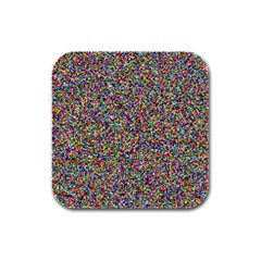 Pattern Rubber Square Coaster (4 Pack)  by gasi