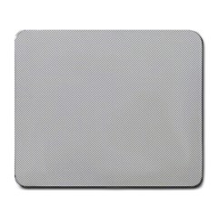 Grey And White Simulated Carbon Fiber Large Mousepads by PodArtist