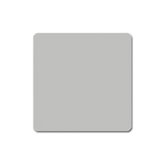 Grey And White Simulated Carbon Fiber Square Magnet by PodArtist