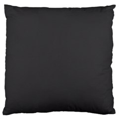 Black Carbon Fiber Standard Flano Cushion Case (one Side) by PodArtist
