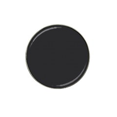 Simulated Black Carbon Fiber Steel Hat Clip Ball Marker (4 Pack) by PodArtist