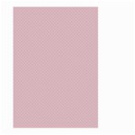 Baby Pink Stitched and Quilted Pattern Large Garden Flag (Two Sides) Front