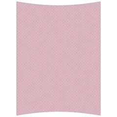 Baby Pink Stitched And Quilted Pattern Back Support Cushion by PodArtist