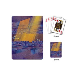 Up Down City Playing Cards (mini)  by berwies