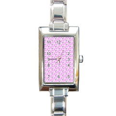 Pattern Rectangle Italian Charm Watch by gasi