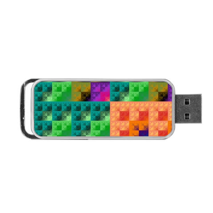 Pattern Portable USB Flash (Two Sides)