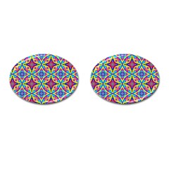 Pattern Cufflinks (oval) by gasi