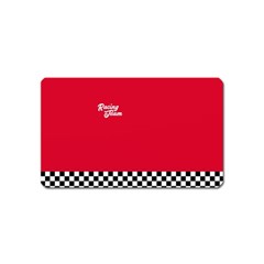 Racing Team Magnet (name Card) by gasi