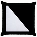 Pattern Throw Pillow Case (Black) Front