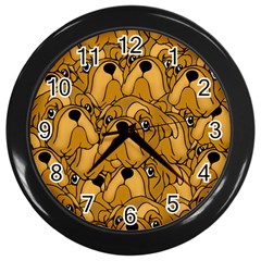 Bulldogge Wall Clocks (black) by gasi