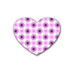 Pattern Heart Coaster (4 Pack)  by gasi