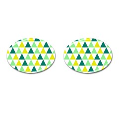 Pattern Cufflinks (oval) by gasi