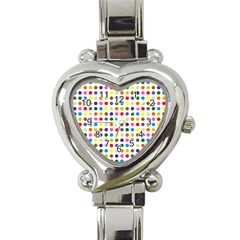 Pattern Heart Italian Charm Watch by gasi