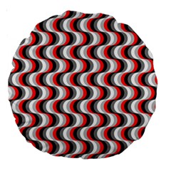 Pattern Large 18  Premium Round Cushions by gasi