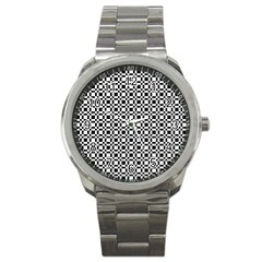 Pattern Sport Metal Watch by gasi