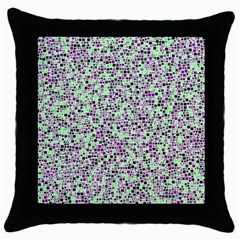 Pattern Throw Pillow Case (black)