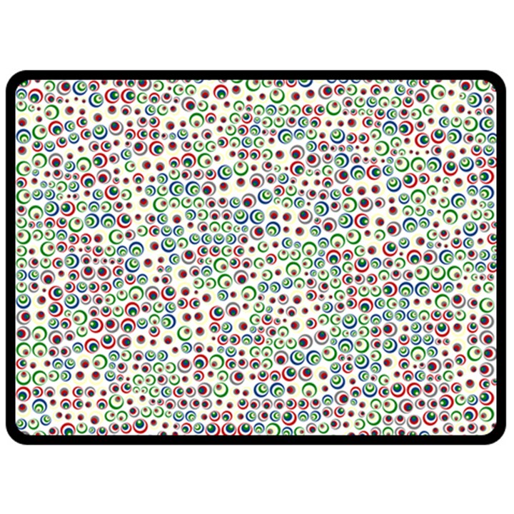 Pattern Fleece Blanket (Large) 