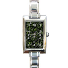 Pattern Rectangle Italian Charm Watch by gasi