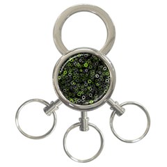 Pattern 3-ring Key Chains by gasi