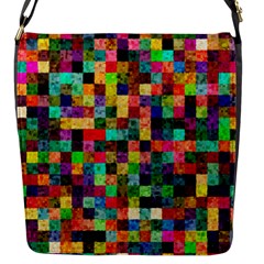 Pattern Flap Messenger Bag (s) by gasi