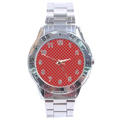 Pattern Stainless Steel Analogue Watch by gasi