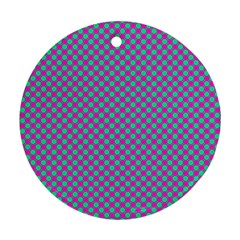Pattern Round Ornament (two Sides) by gasi
